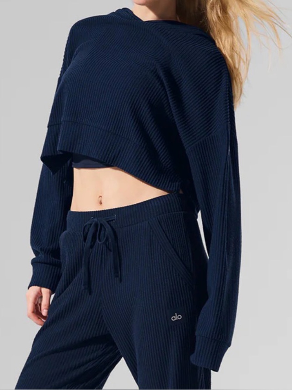 ALO Muse Hoodie - Navy Blue